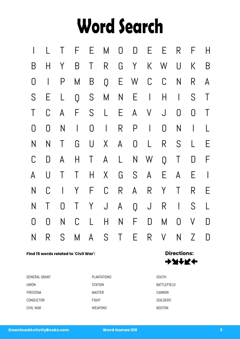 Word Search in Word Games 109