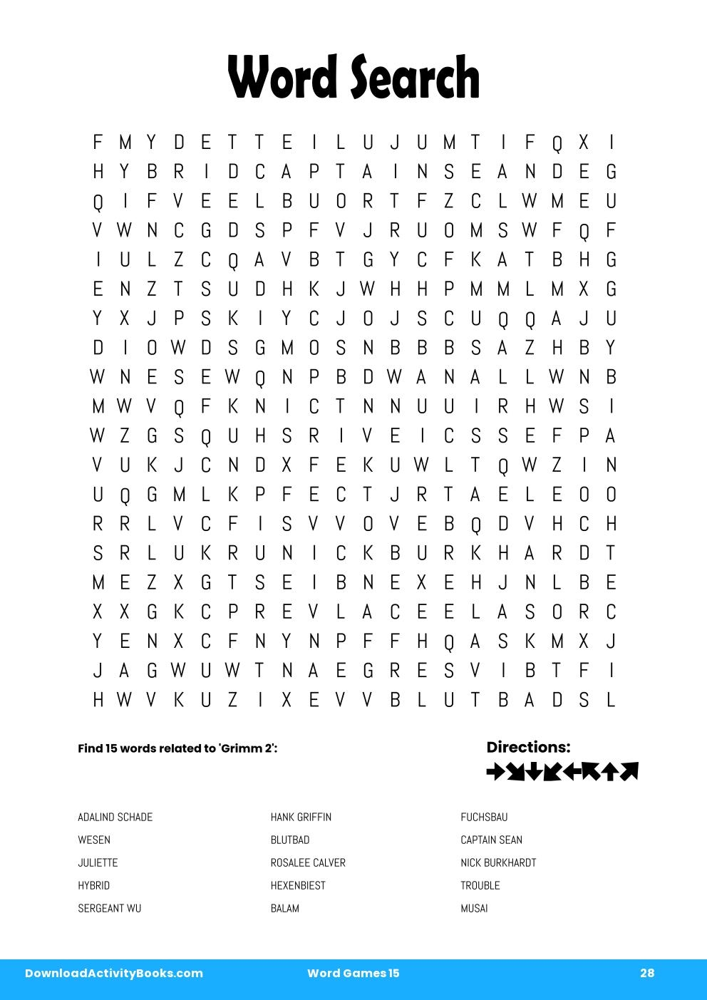 Word Search in Word Games 27