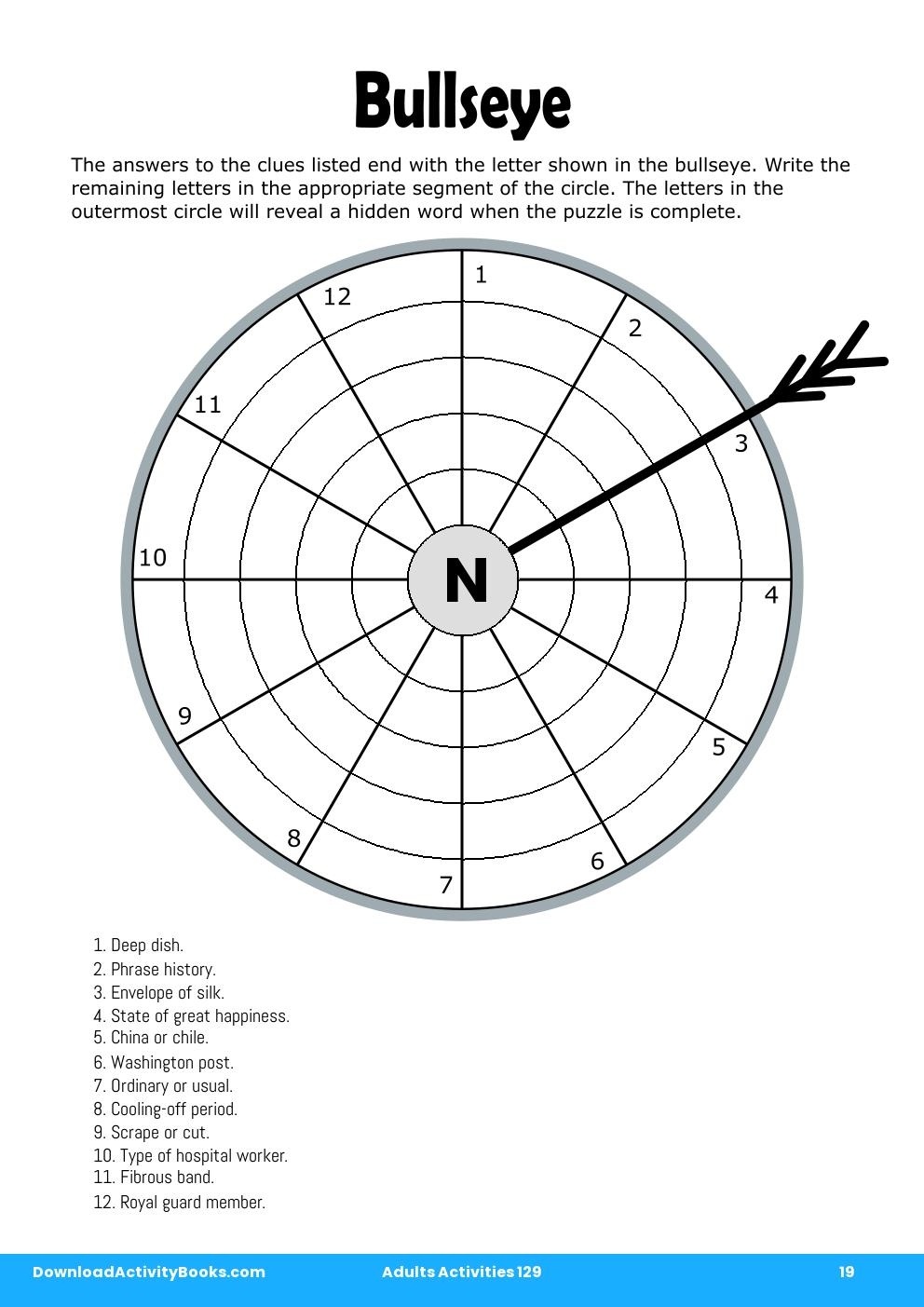 Bullseye in Adults Activities 129