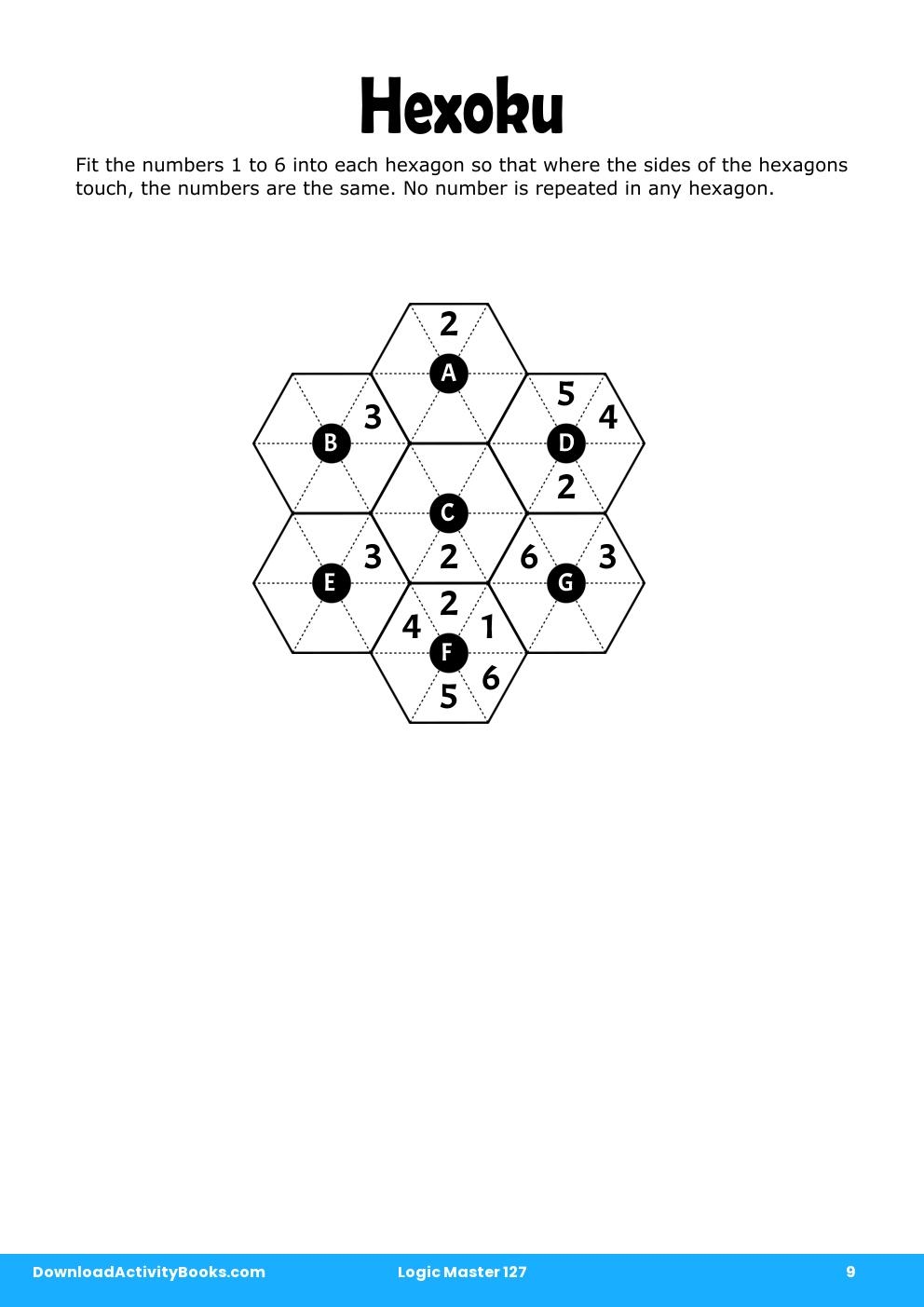 Hexoku in Logic Master 127