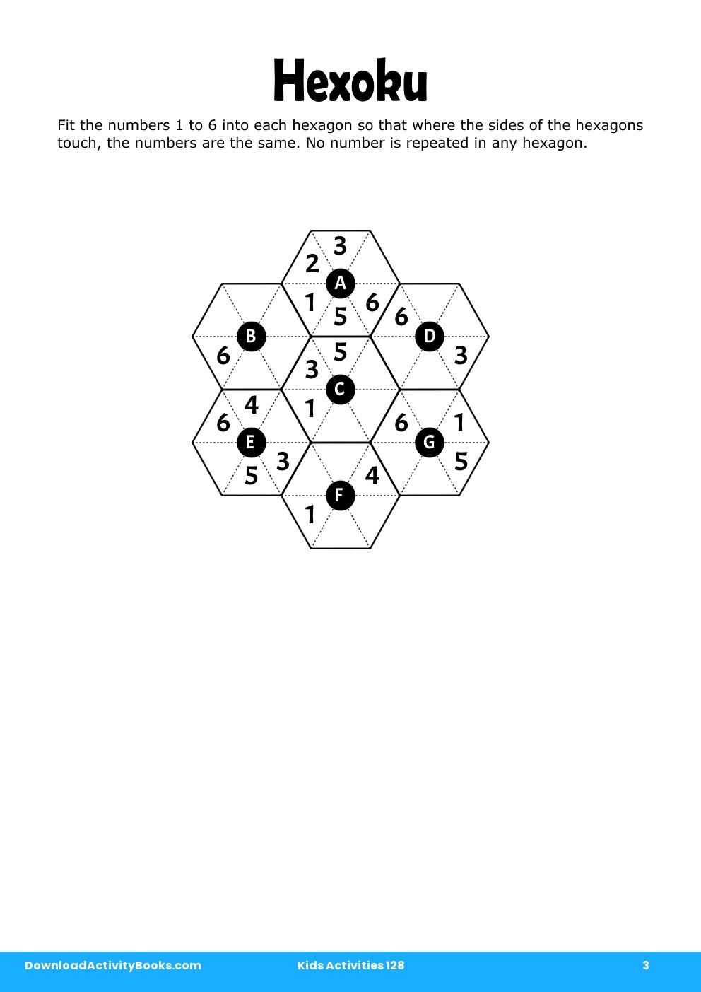 Hexoku in Kids Activities 128