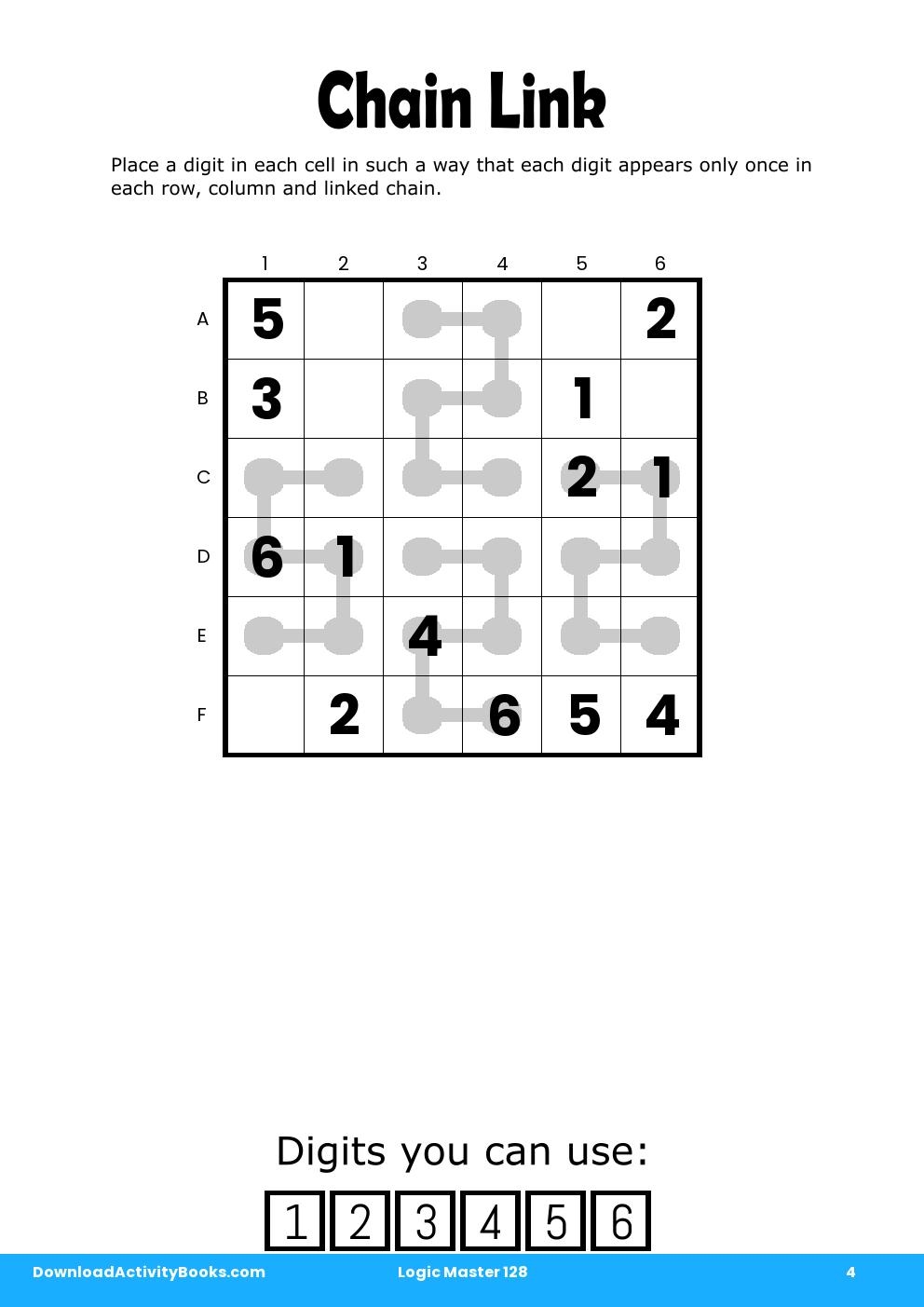 Chain Link in Logic Master 128