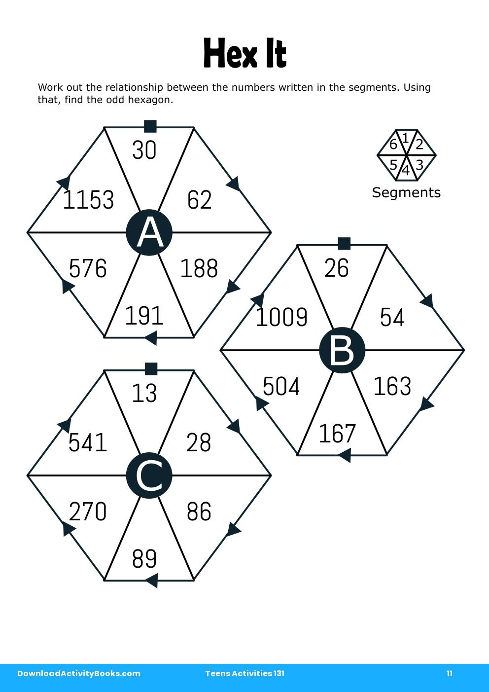 Hex It in Teens Activities 131