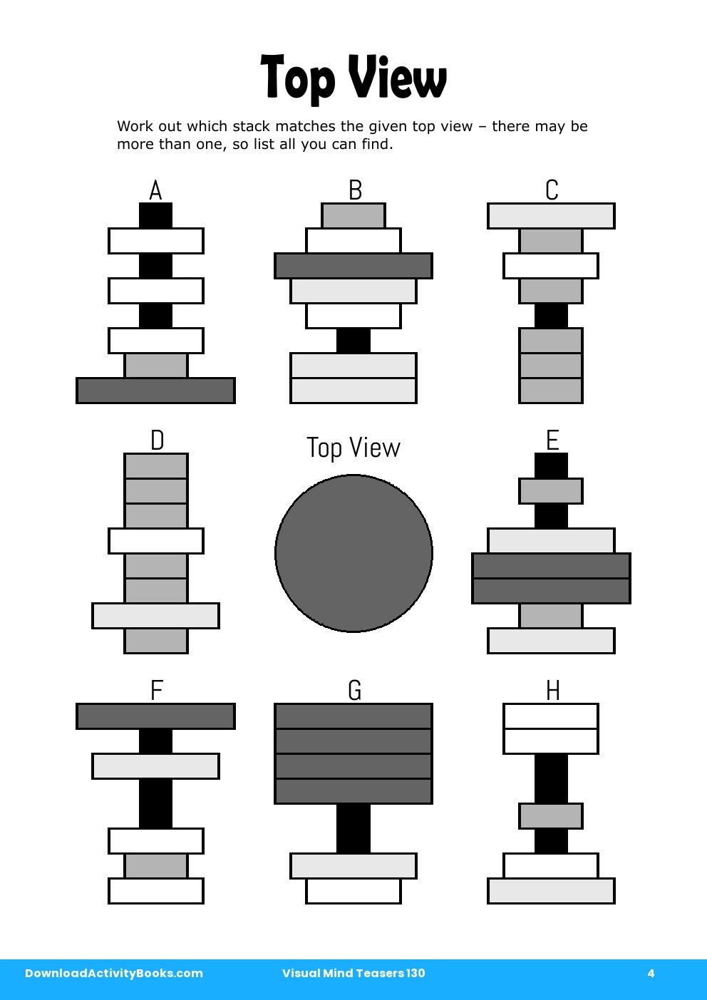 Top View in Visual Mind Teasers 130