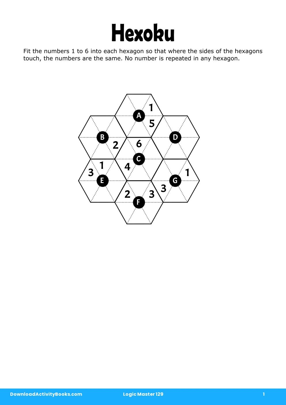 Hexoku in Logic Master 129