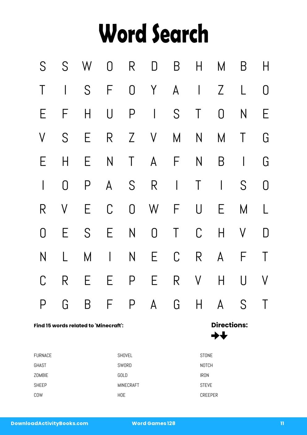 Word Search in Word Games 128