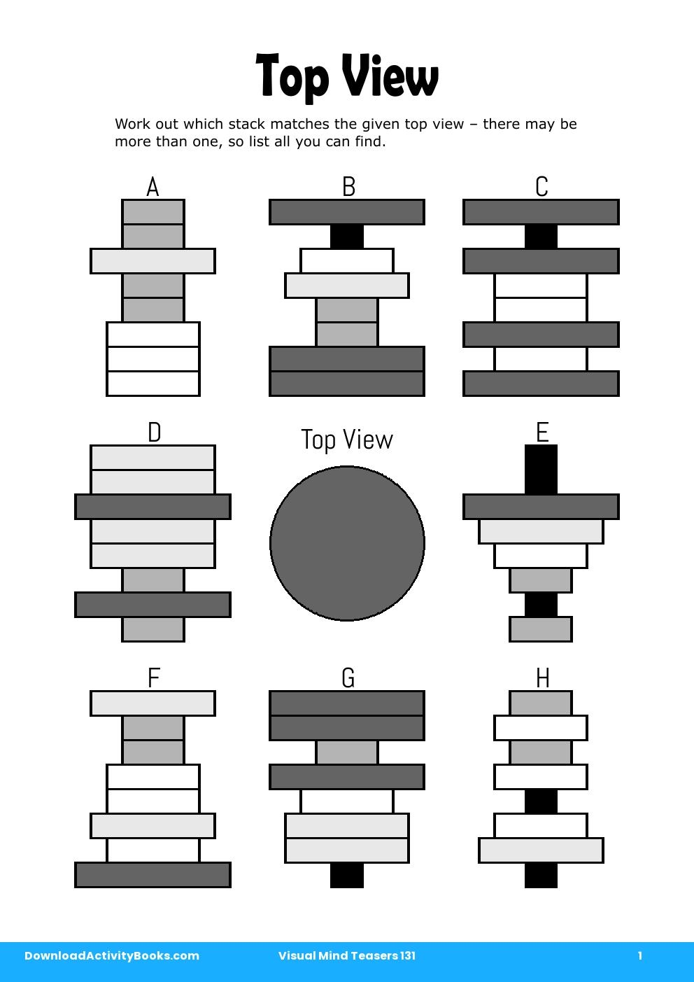 Top View in Visual Mind Teasers 131