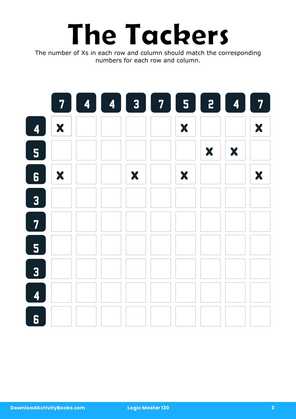 The Tackers in Logic Master 130