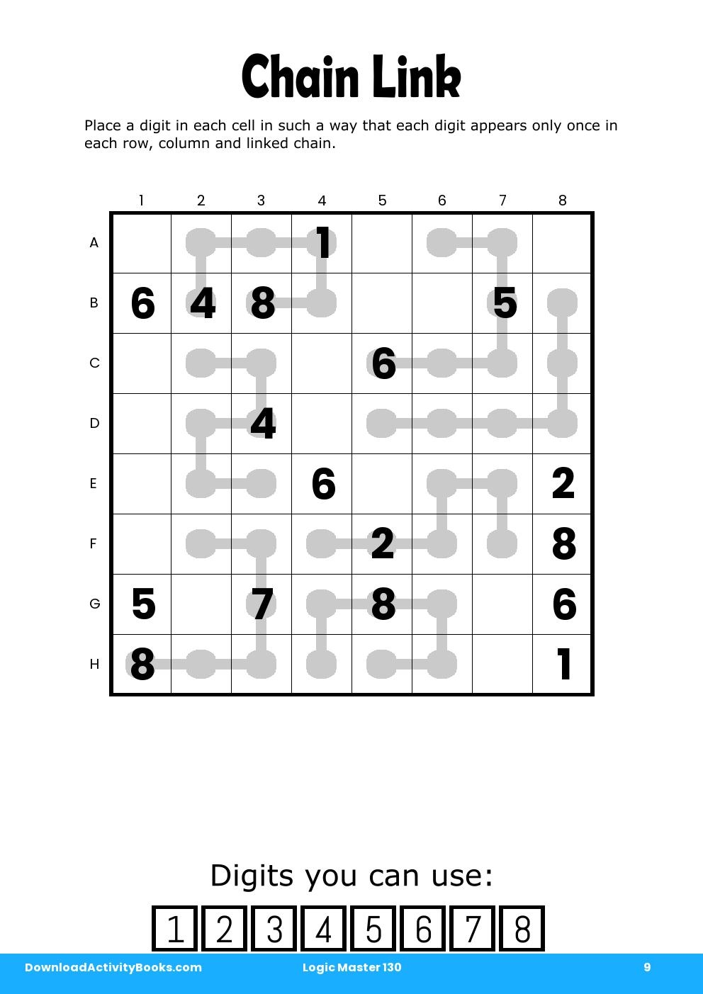 Chain Link in Logic Master 130