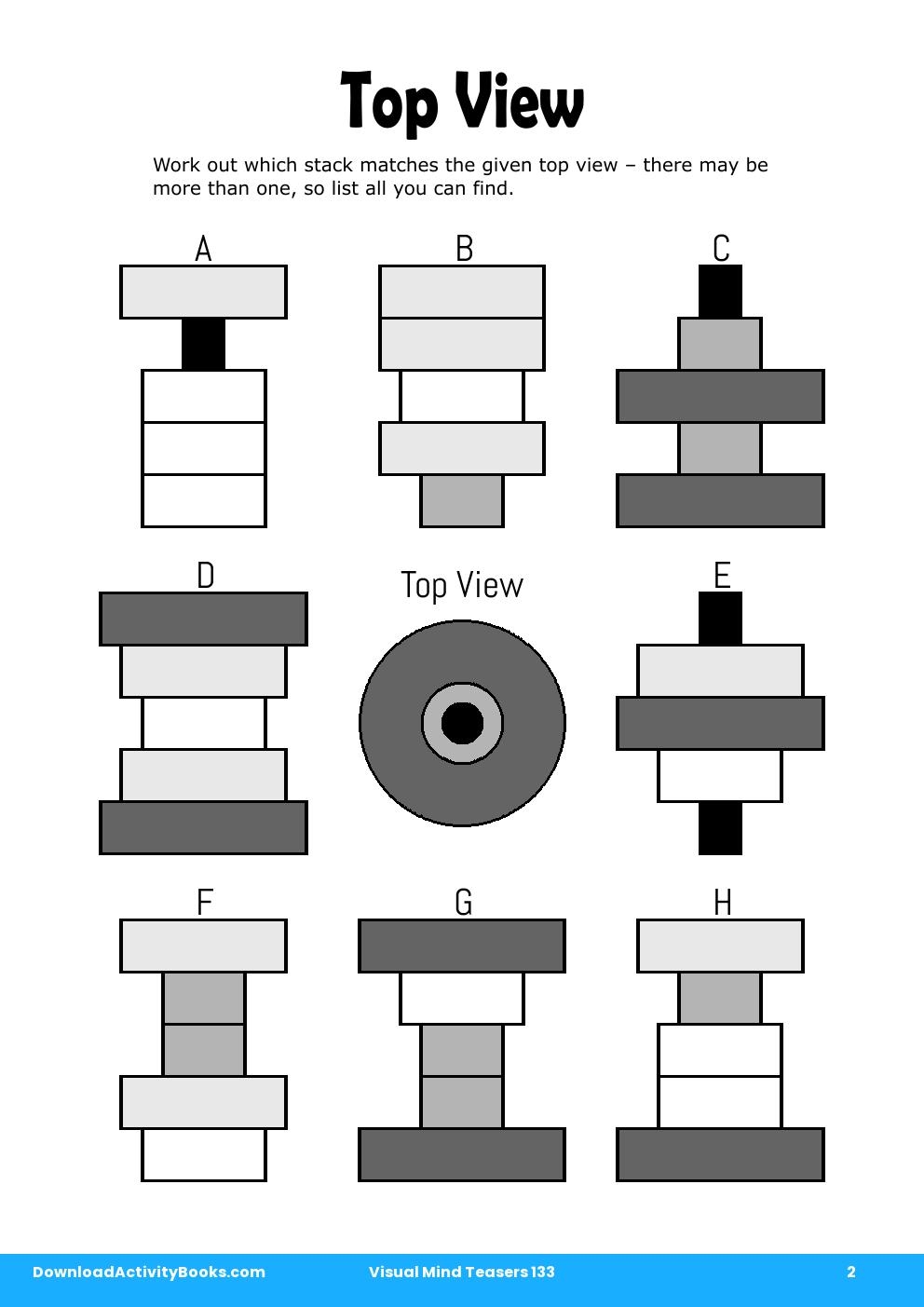 Top View in Visual Mind Teasers 133