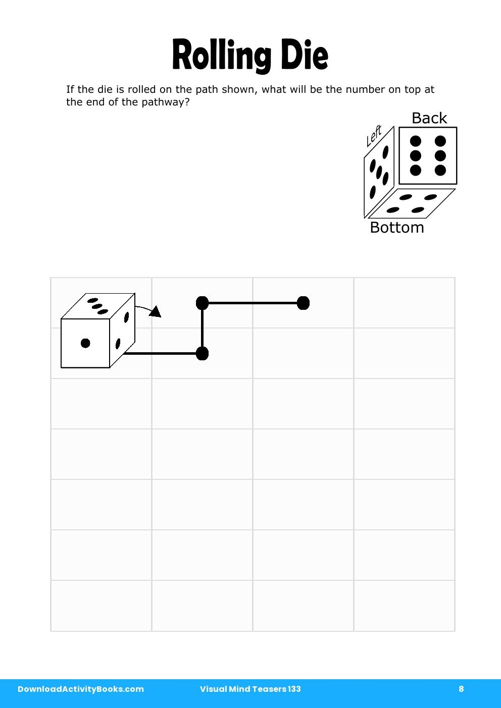 Rolling Die in Visual Mind Teasers 133