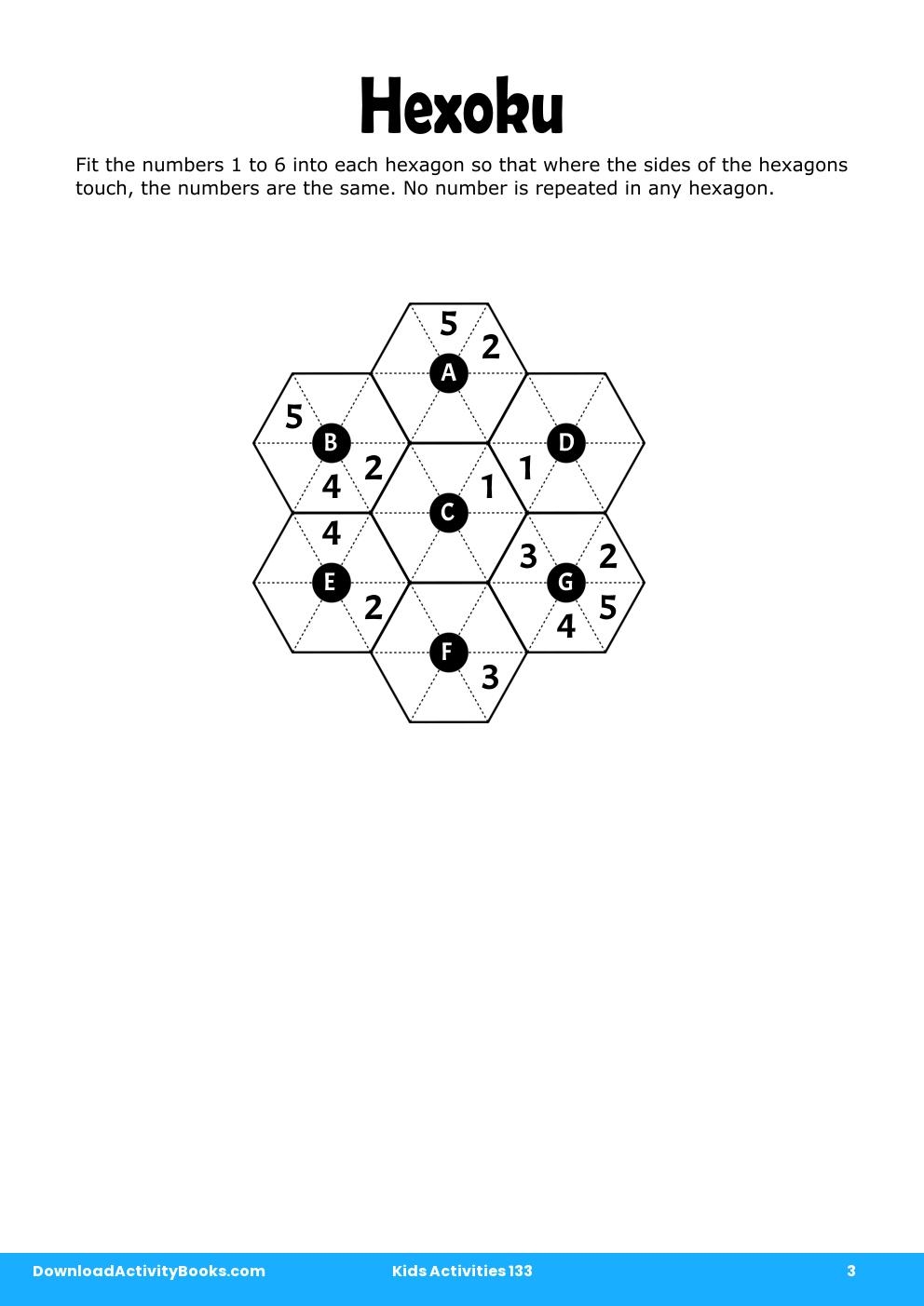 Hexoku in Kids Activities 133