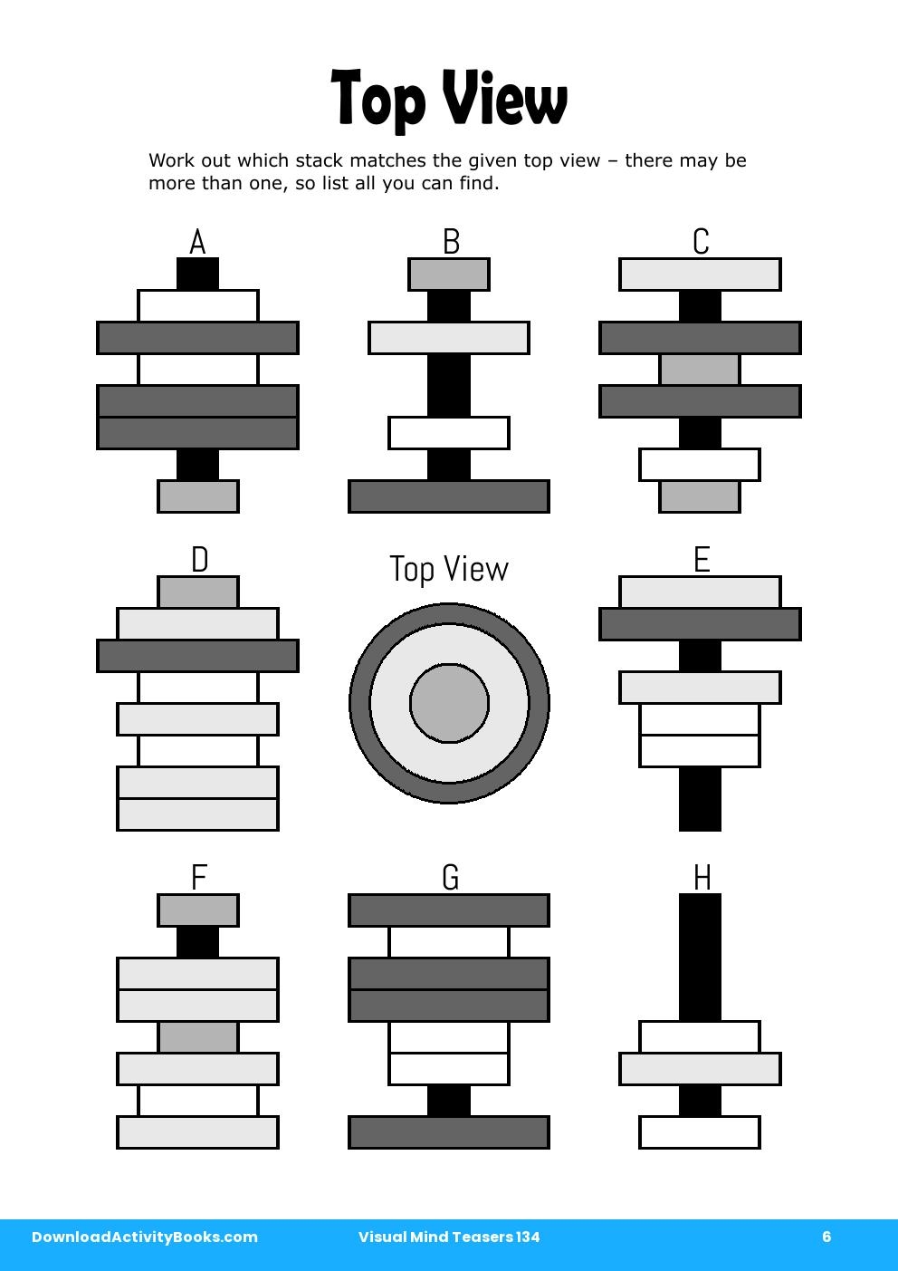 Top View in Visual Mind Teasers 134