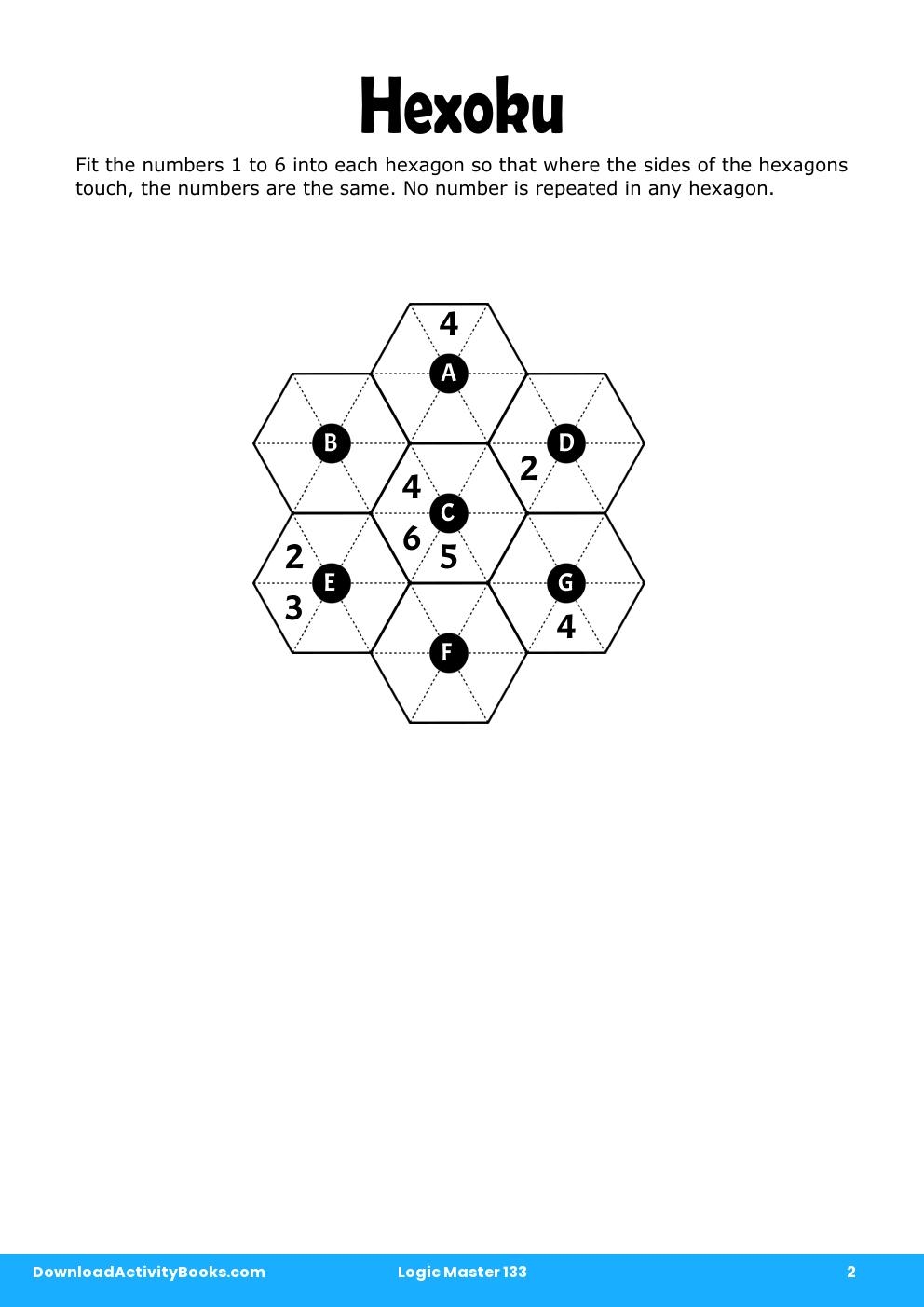 Hexoku in Logic Master 133