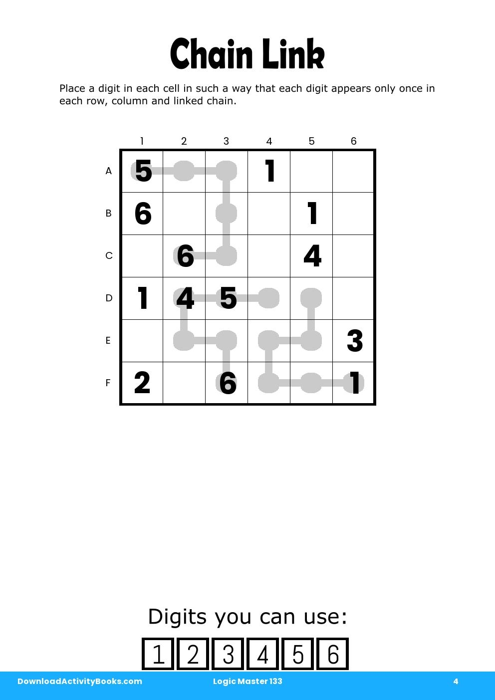 Chain Link in Logic Master 133