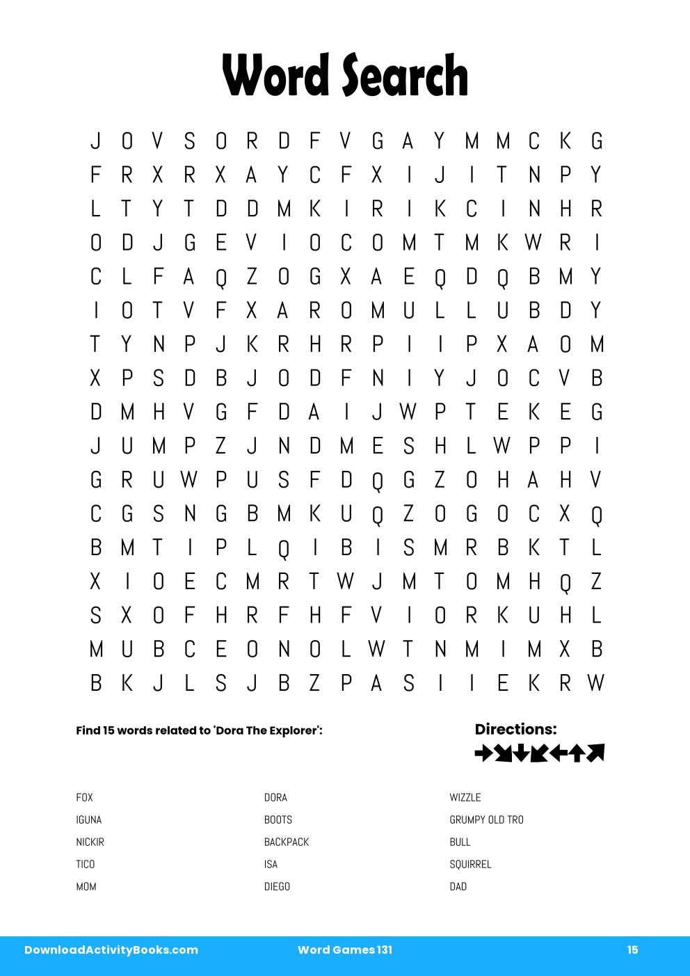 Word Search in Word Games 131