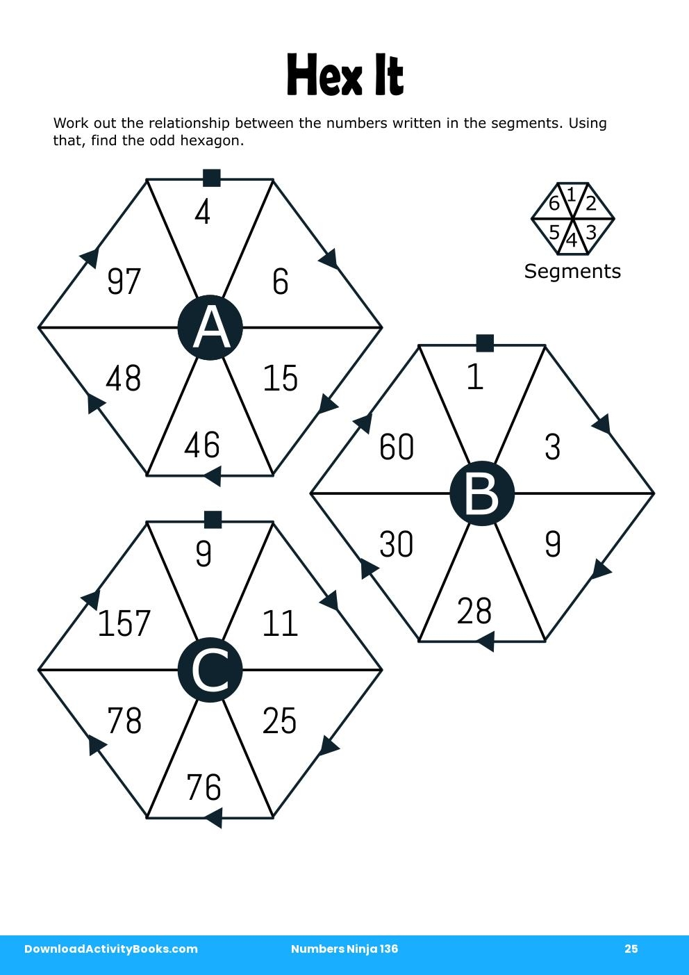 Hex It in Numbers Ninja 136