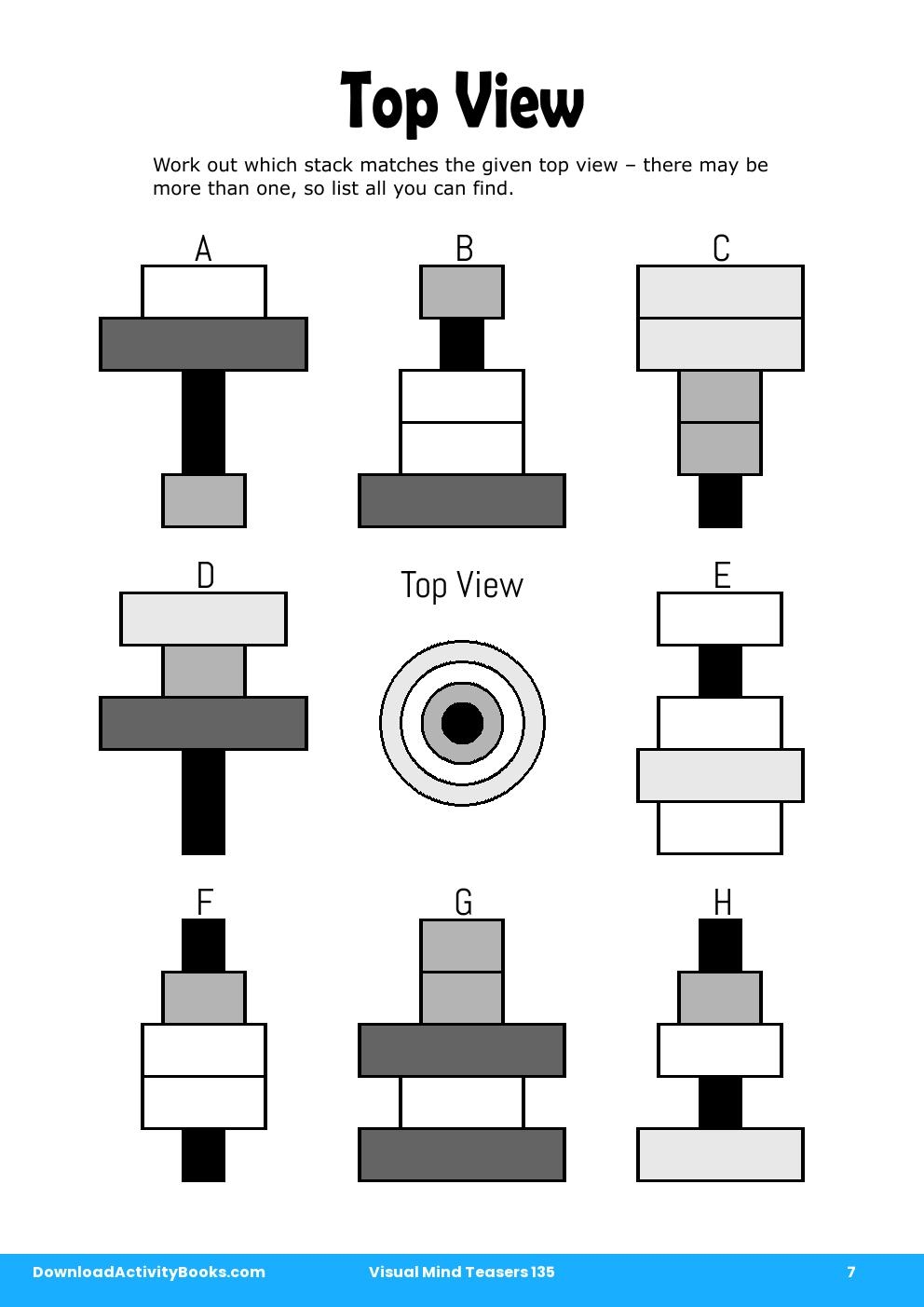 Top View in Visual Mind Teasers 135