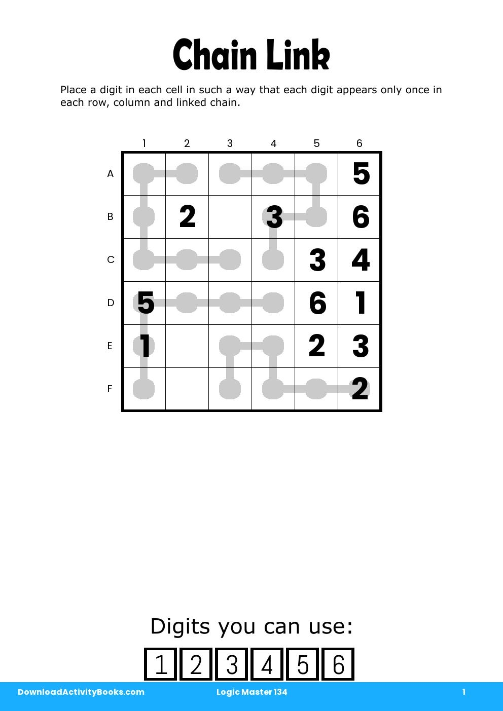 Chain Link in Logic Master 134