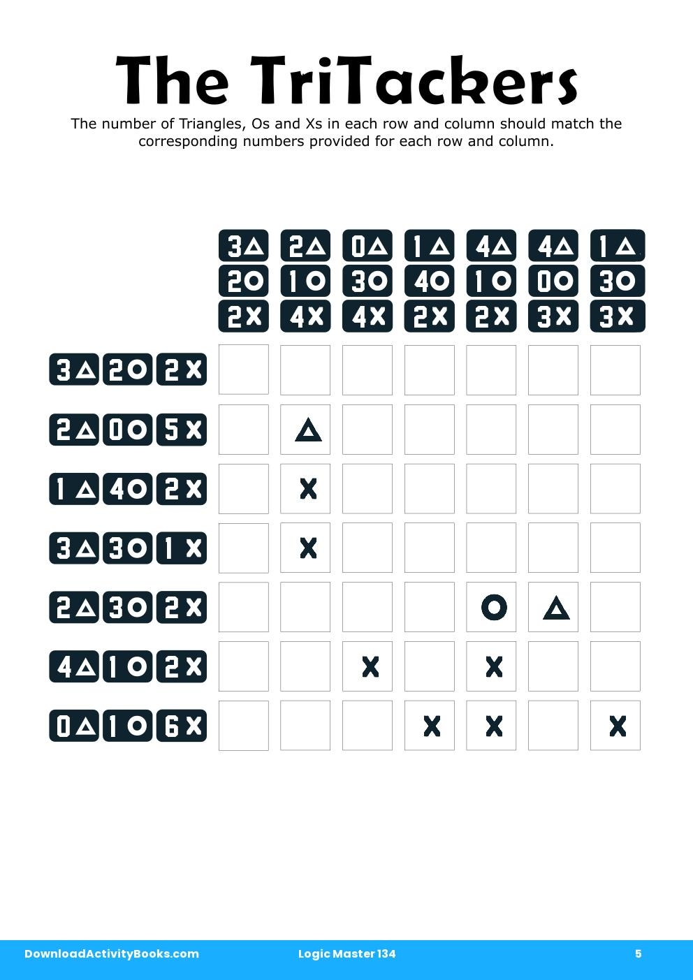 The TriTackers in Logic Master 134