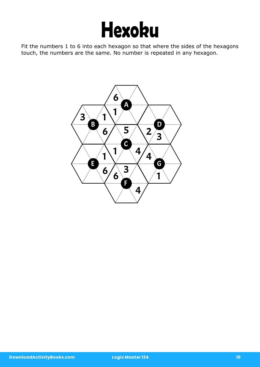 Hexoku in Logic Master 134