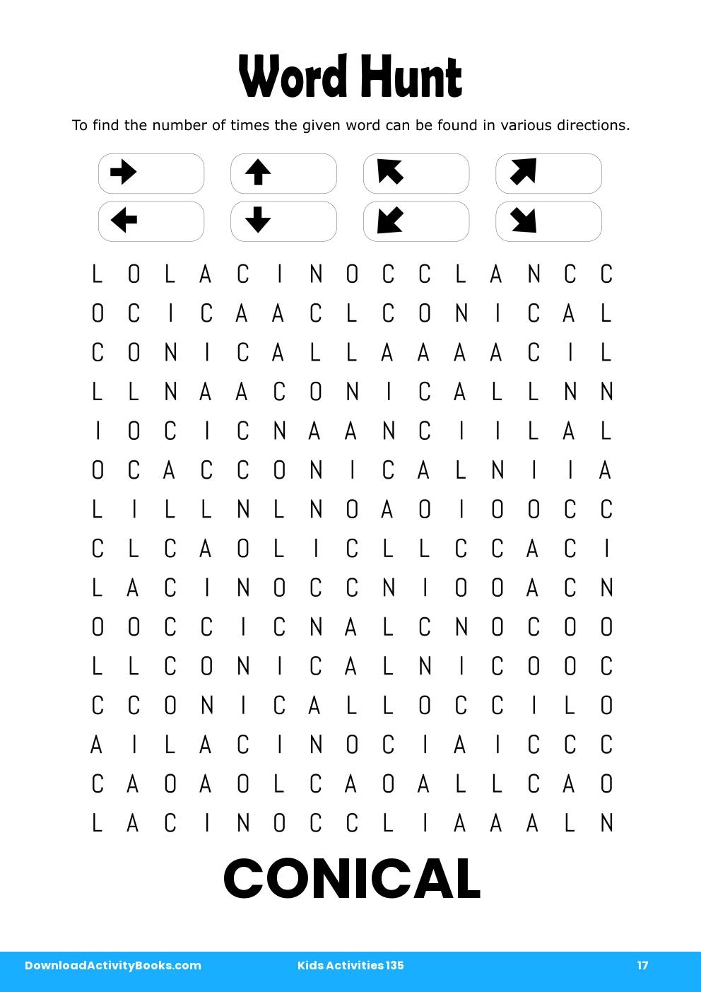 Word Hunt in Kids Activities 135