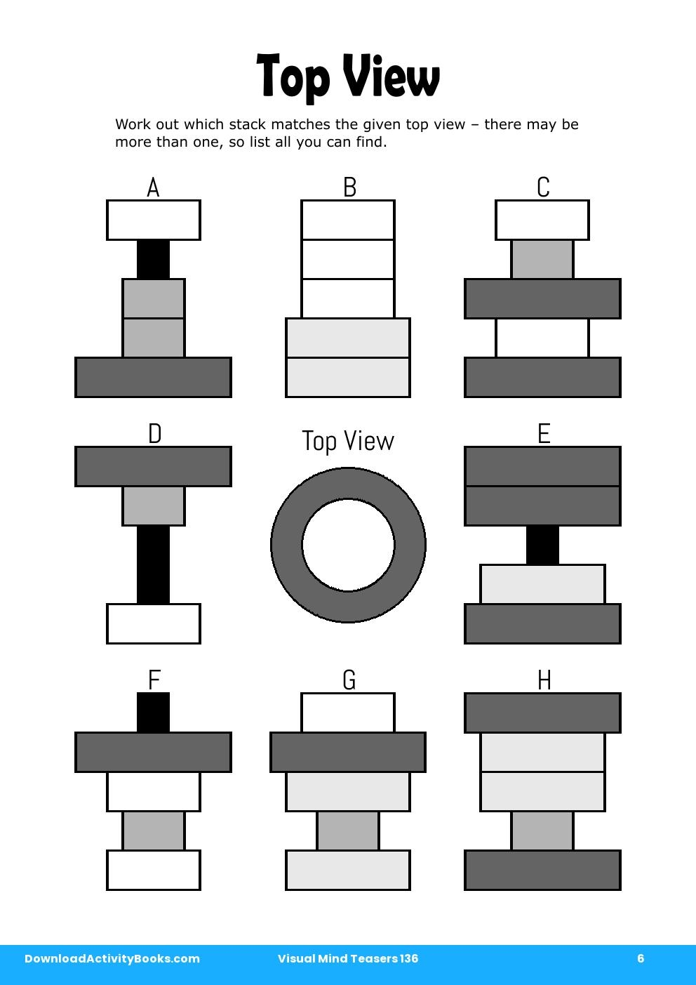 Top View in Visual Mind Teasers 136