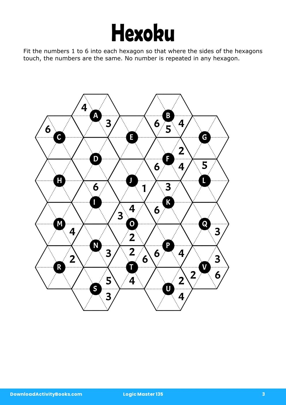 Hexoku in Logic Master 135