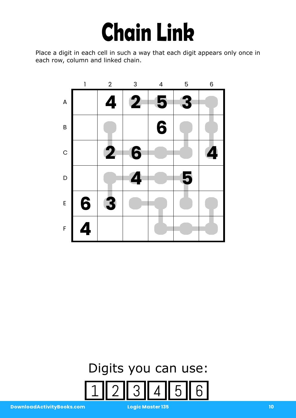 Chain Link in Logic Master 135