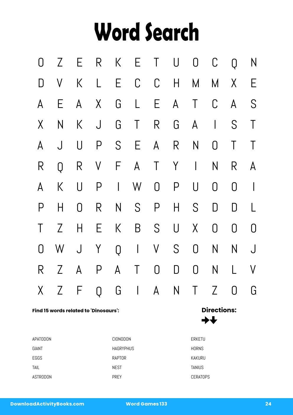 Word Search in Word Games 133