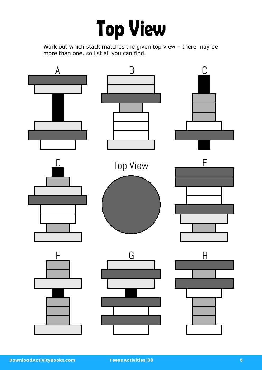 Top View in Teens Activities 138