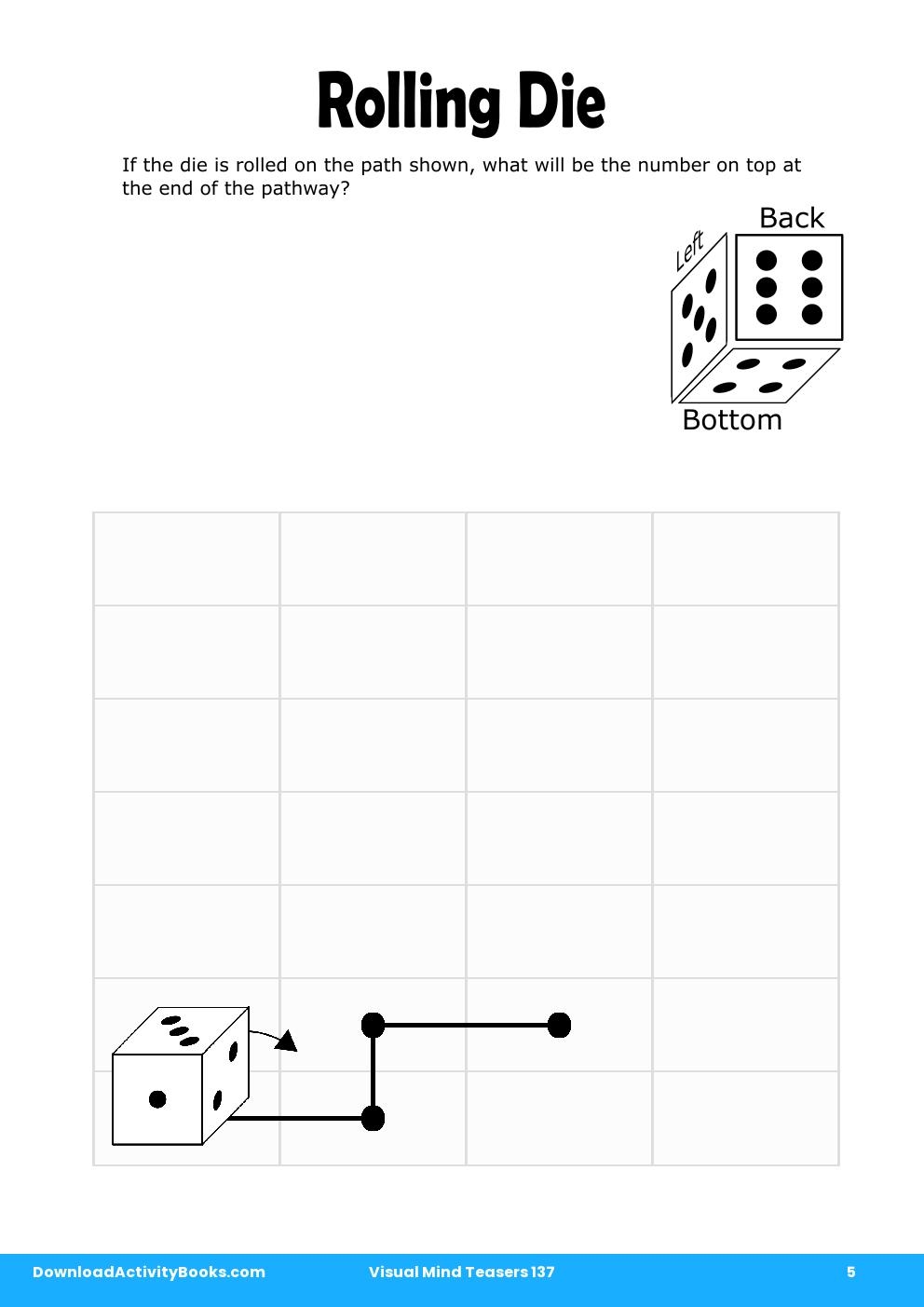 Rolling Die in Visual Mind Teasers 137