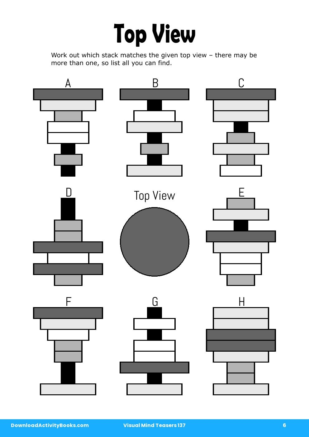 Top View in Visual Mind Teasers 137
