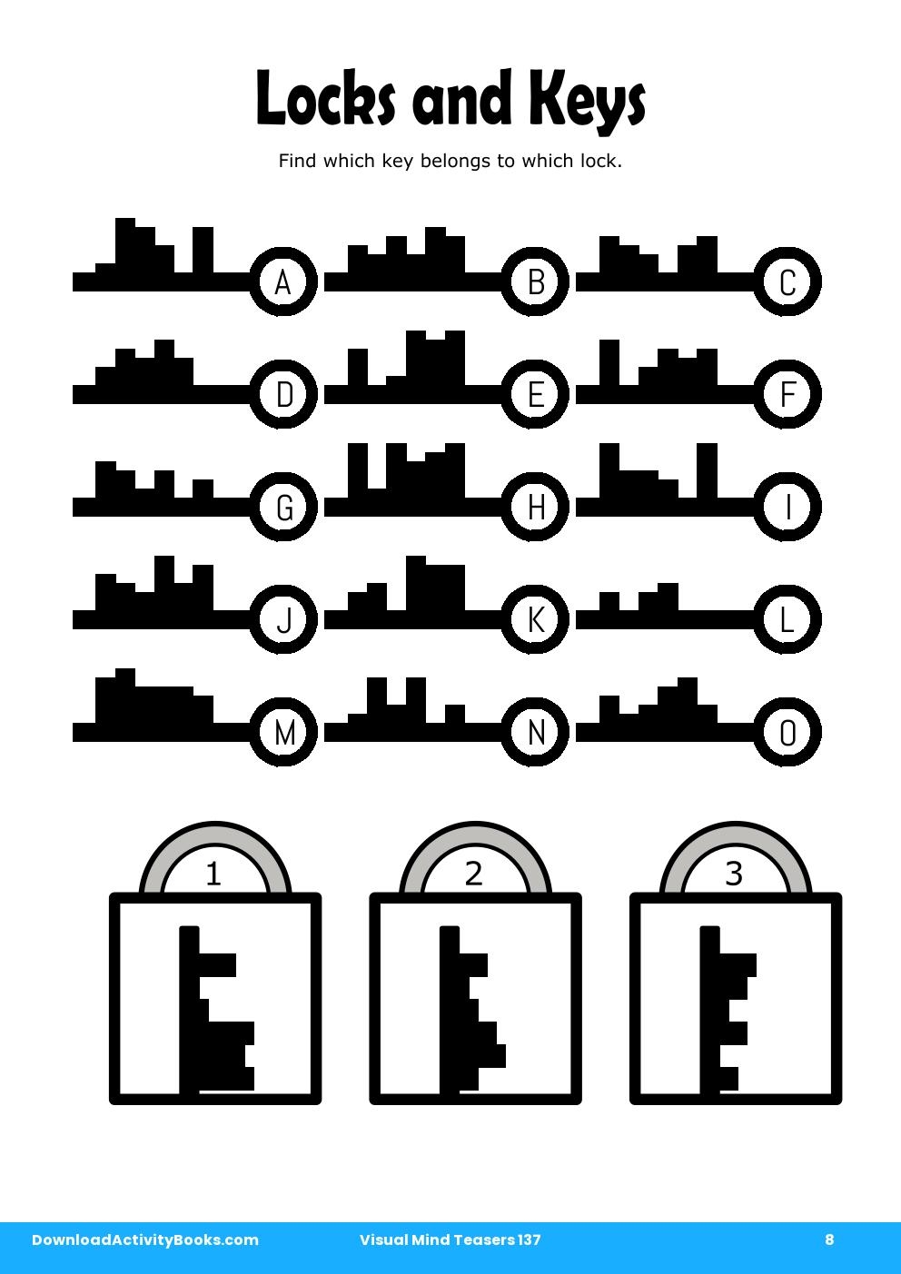 Locks and Keys in Visual Mind Teasers 137