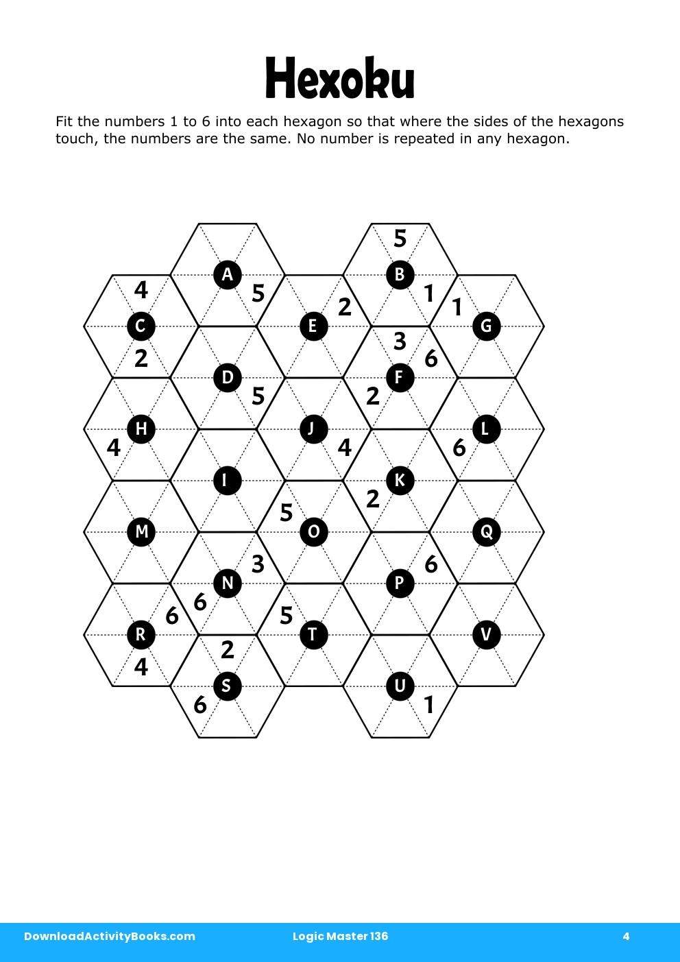 Hexoku in Logic Master 136