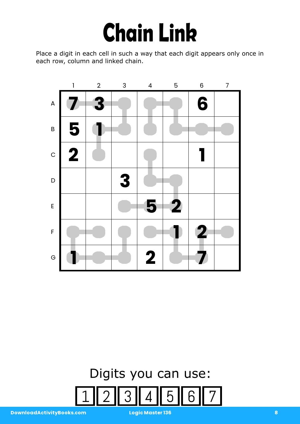 Chain Link in Logic Master 136