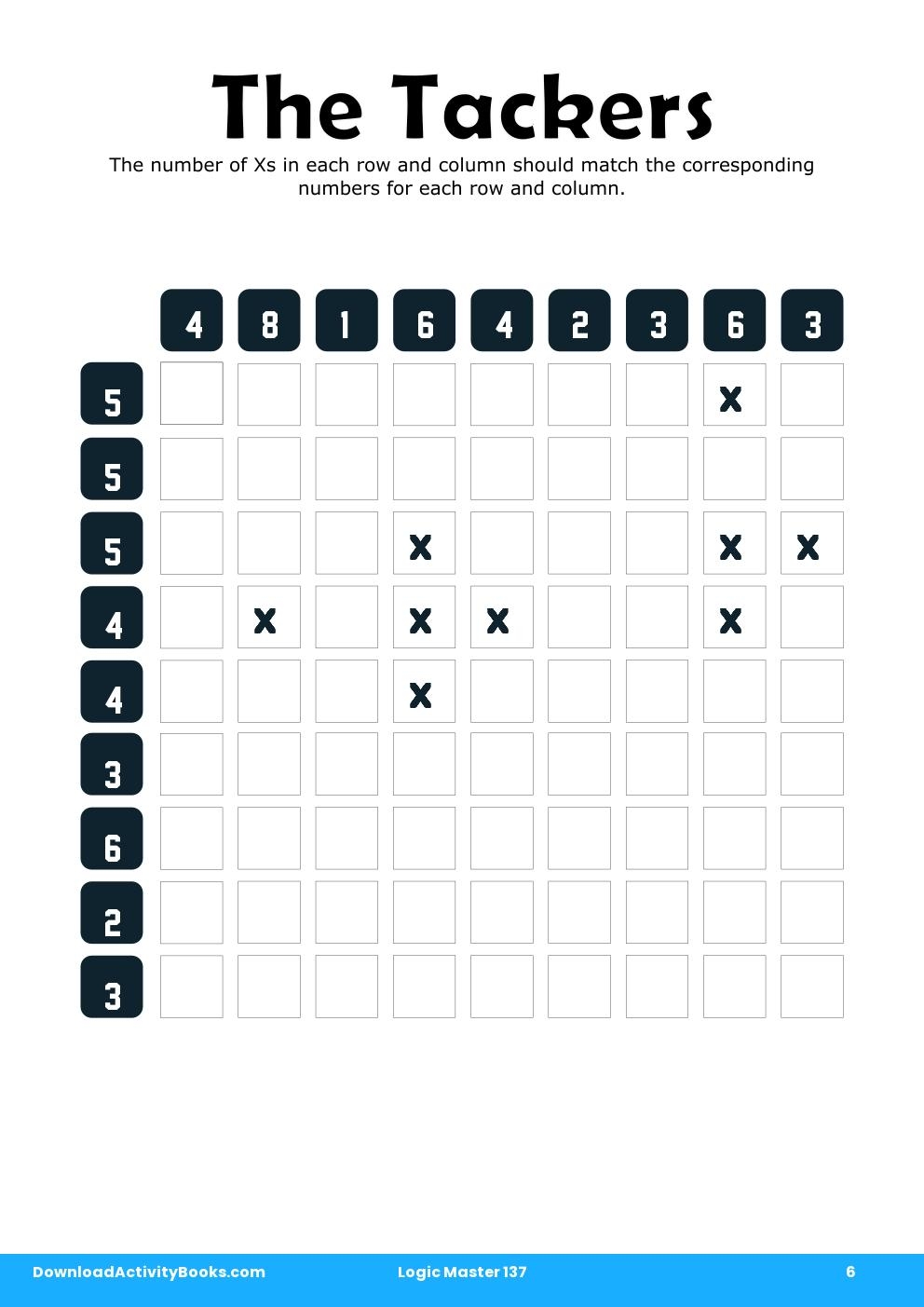 The Tackers in Logic Master 137