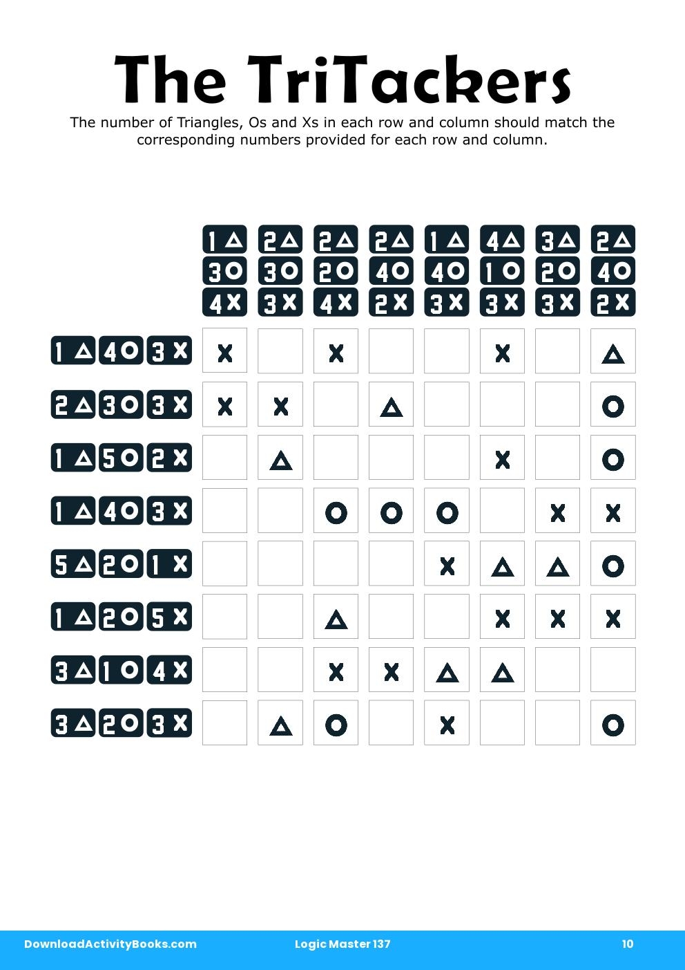 The TriTackers in Logic Master 137