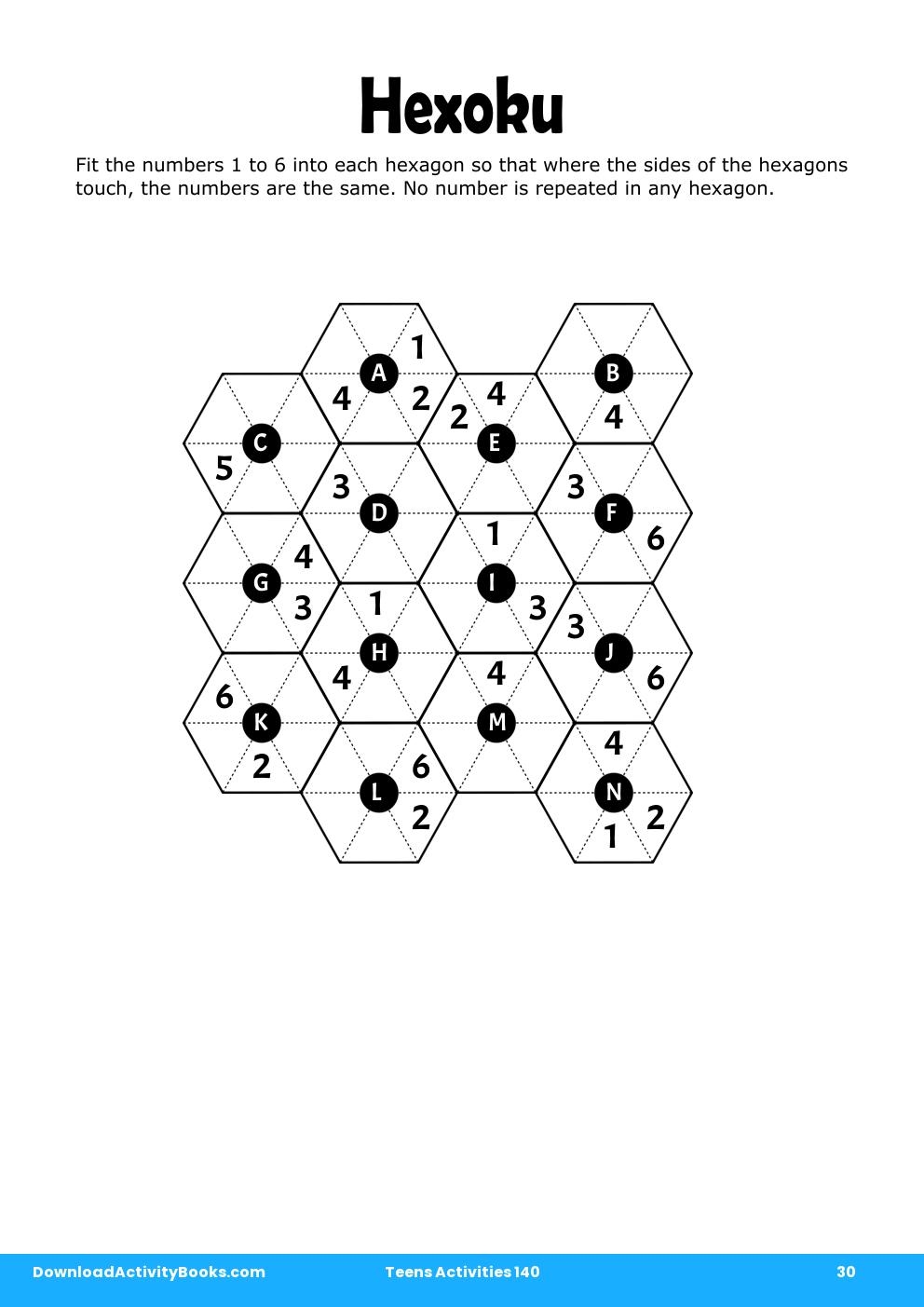 Hexoku in Teens Activities 140