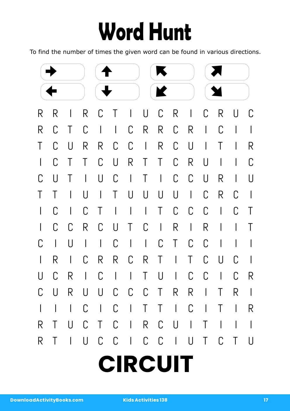 Word Hunt in Kids Activities 138