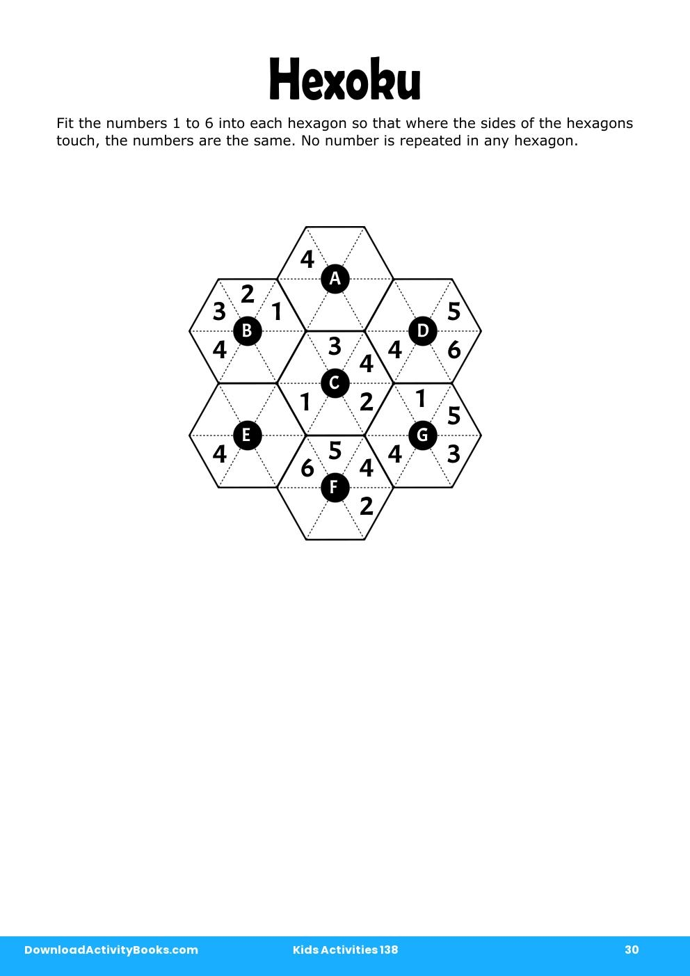 Hexoku in Kids Activities 138