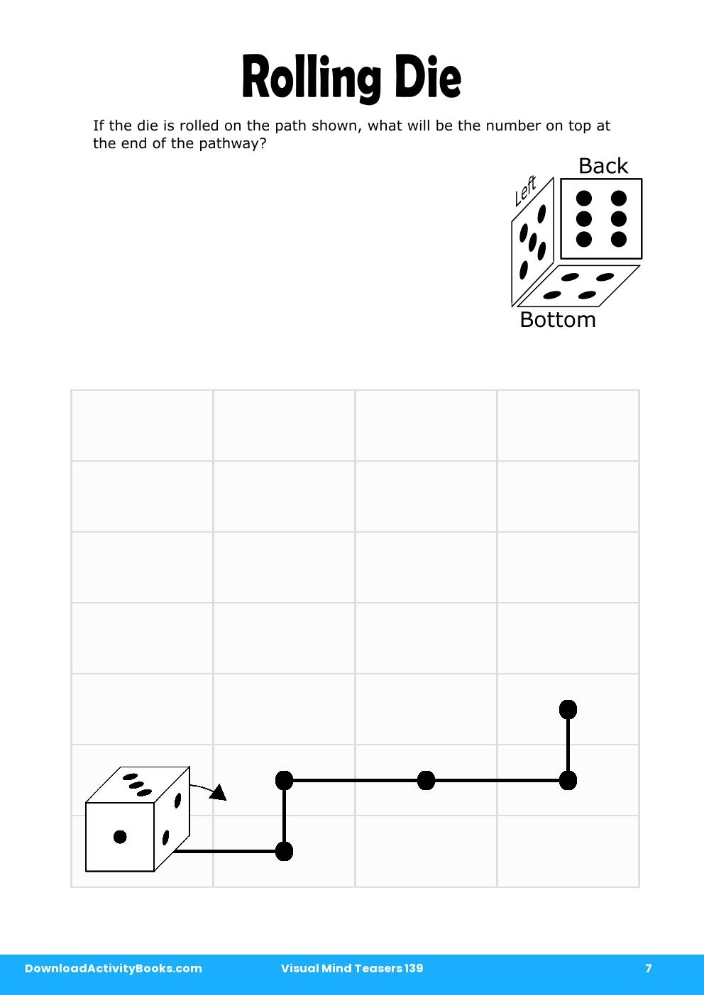 Rolling Die in Visual Mind Teasers 139