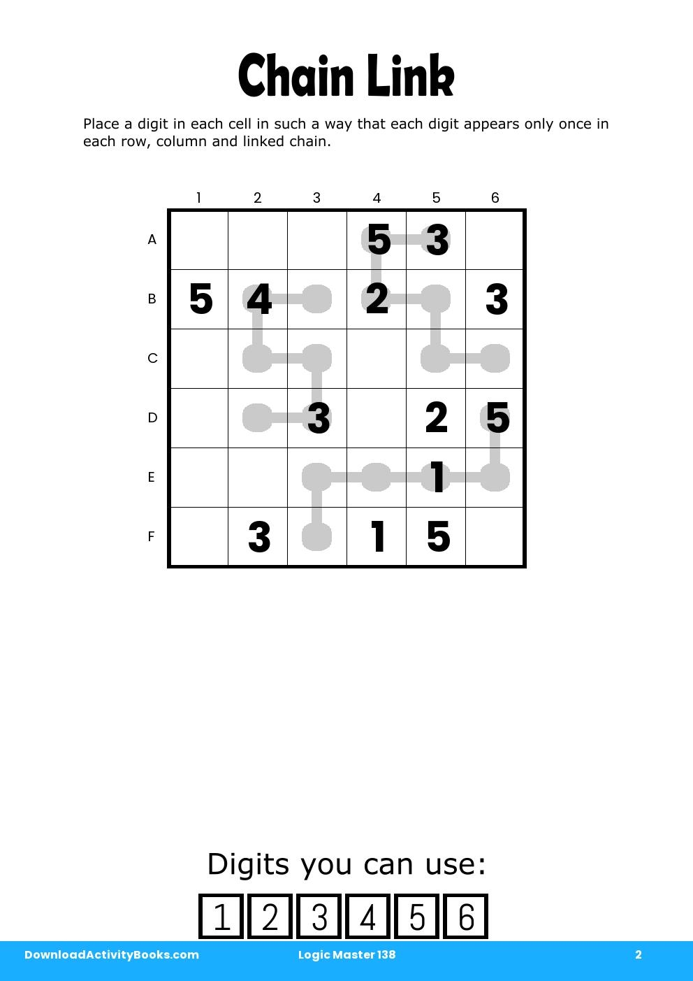 Chain Link in Logic Master 138