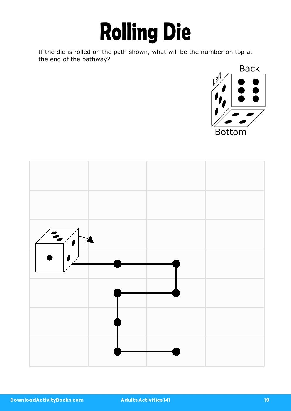 Rolling Die in Adults Activities 141