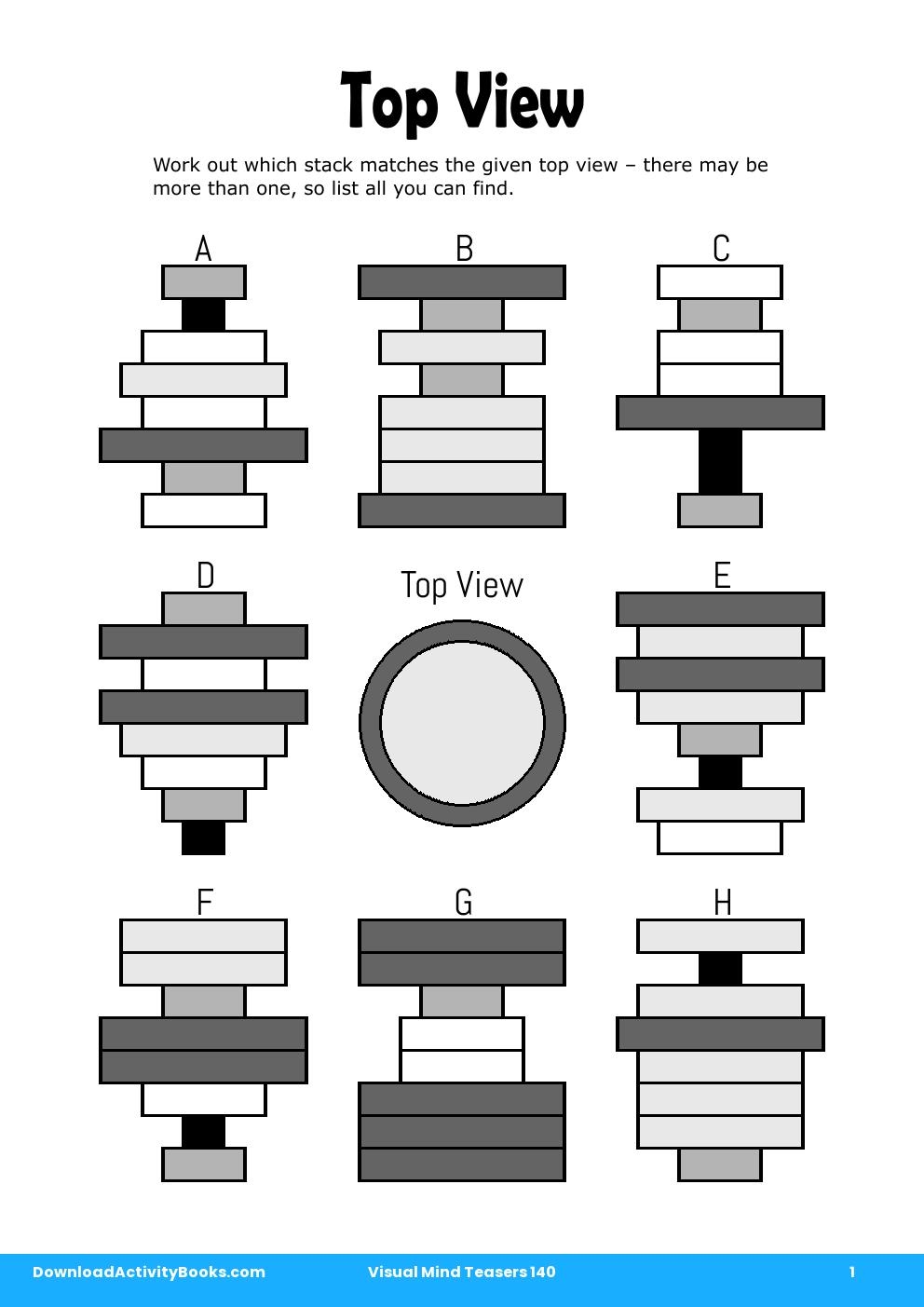 Top View in Visual Mind Teasers 140