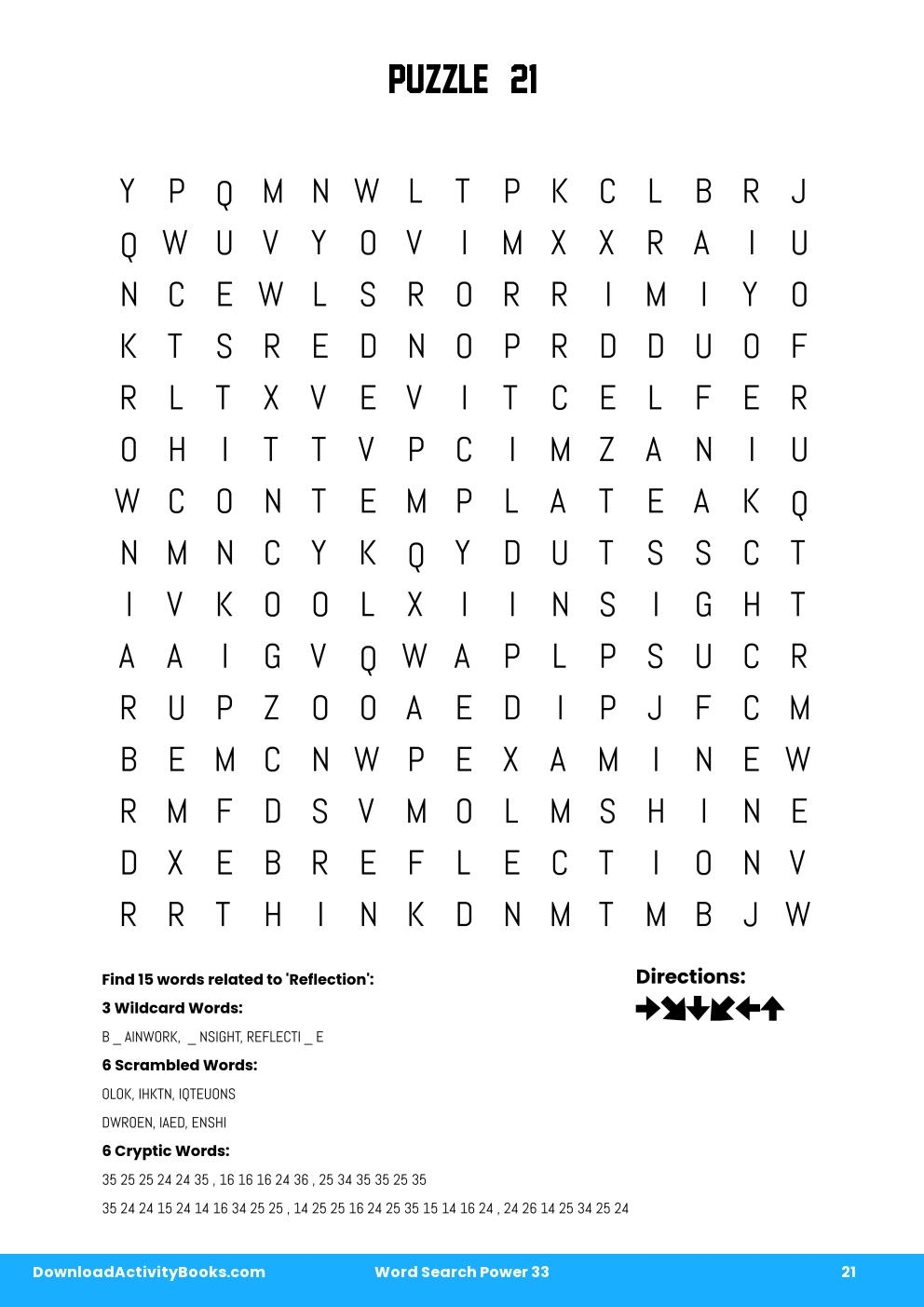 Word Search Power in Word Search Power 33