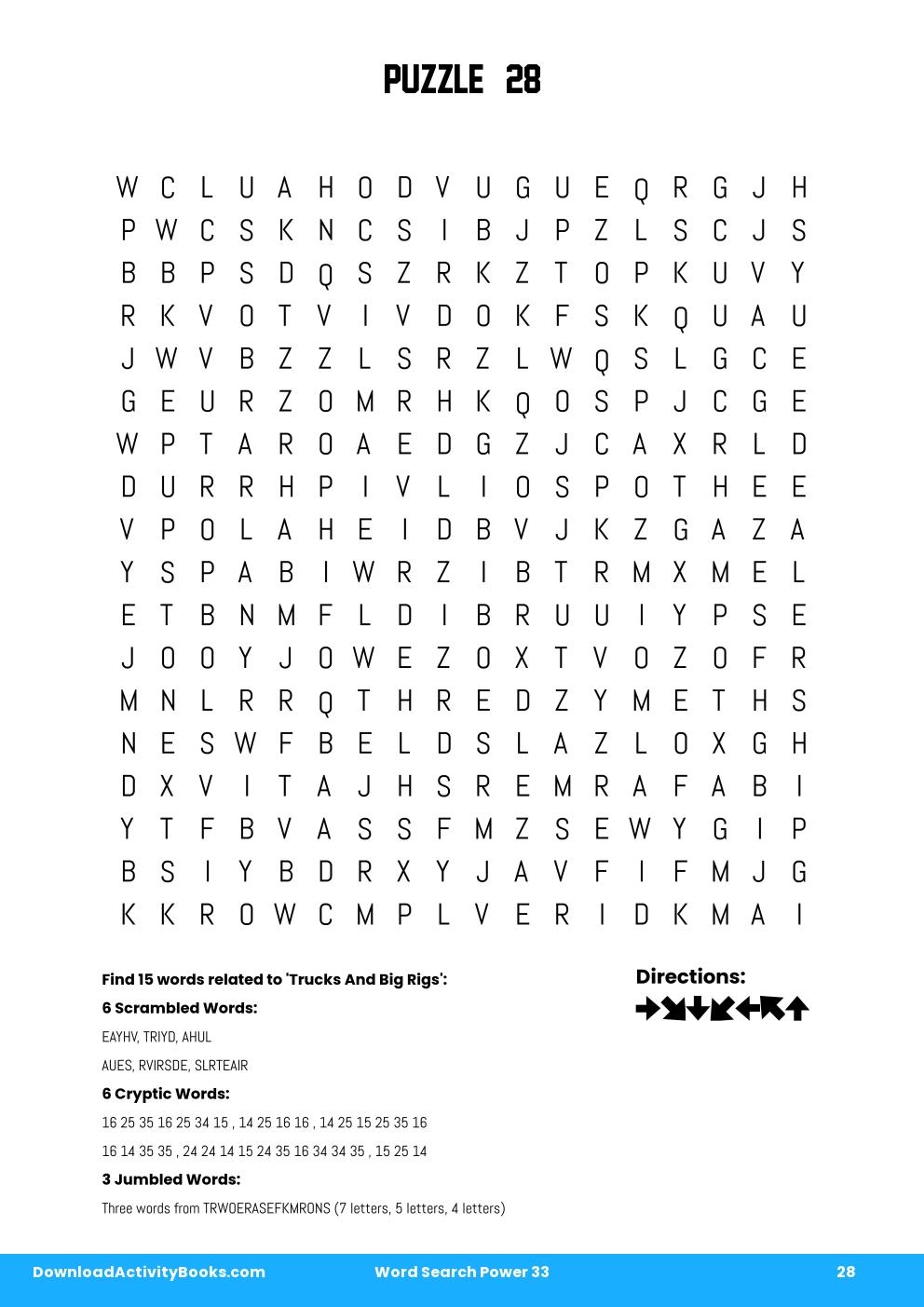 Word Search Power in Word Search Power 33