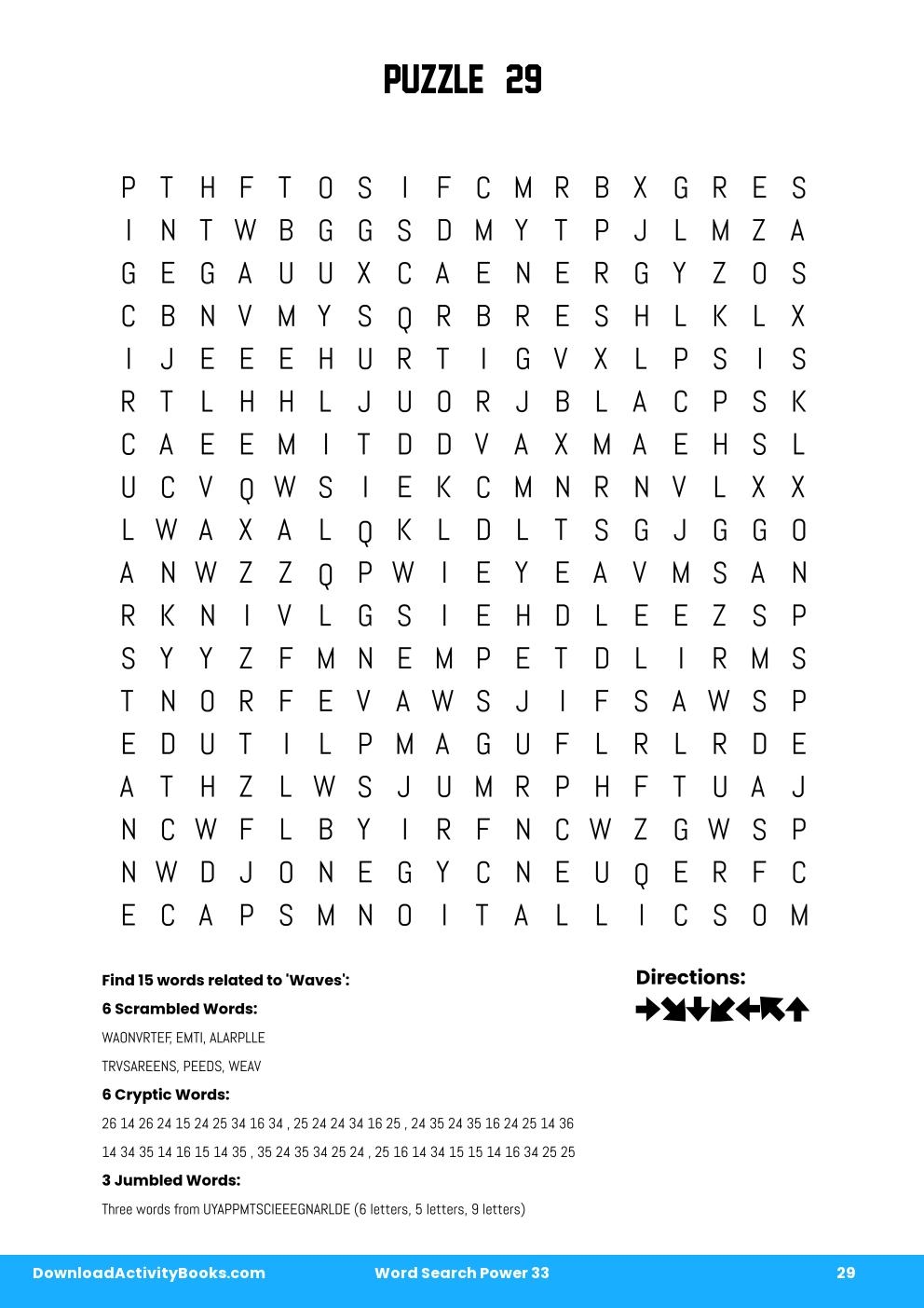 Word Search Power in Word Search Power 33