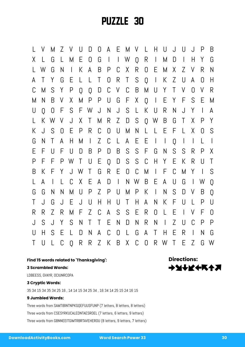 Word Search Power in Word Search Power 33