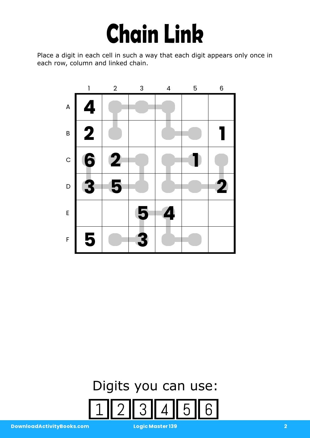 Chain Link in Logic Master 139